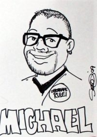 Cartoon Image of Michael